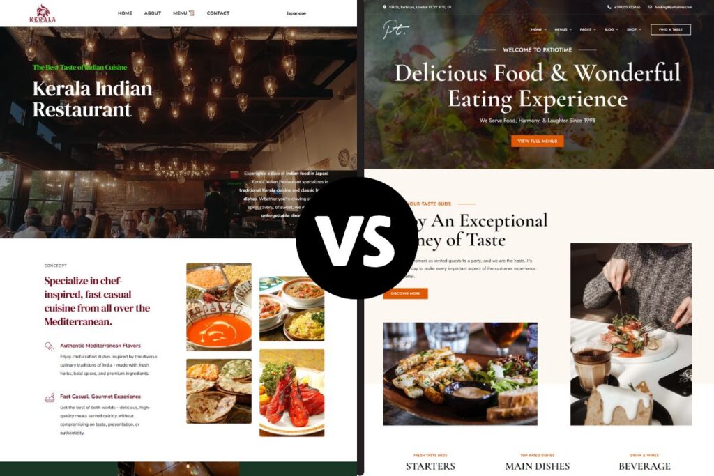 Custom vs Template Websites