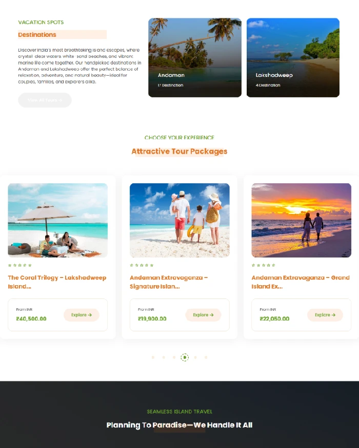 Homepage — Hero